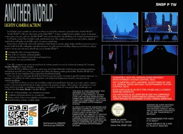 Another World (Europe) box cover back